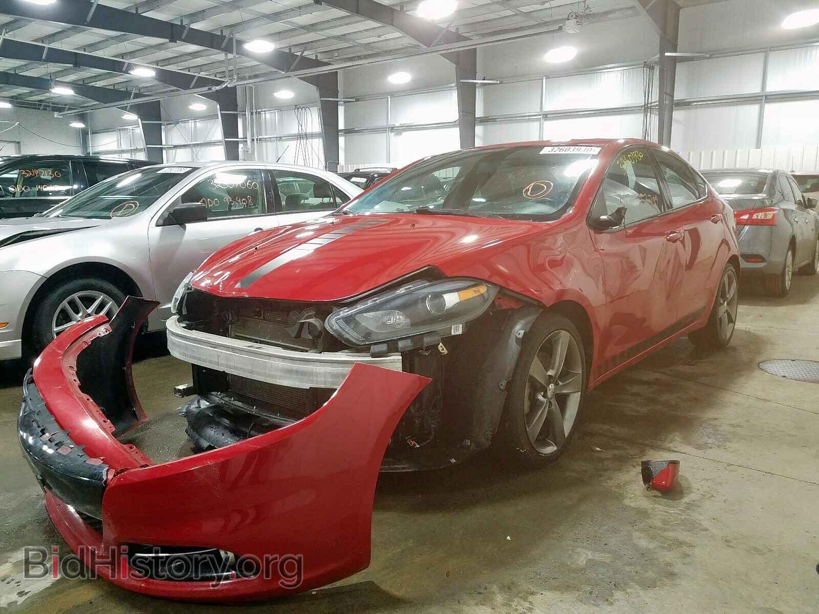 2015 DODGE DART - VIN: 1C3CDFEBXFD141193 - Фото 2