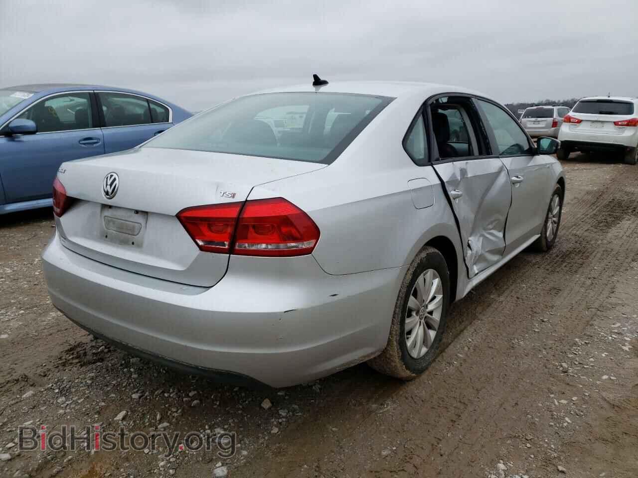 2014 VOLKSWAGEN PASSAT - VIN: 1VWAT7A38EC103117 - Фото 4