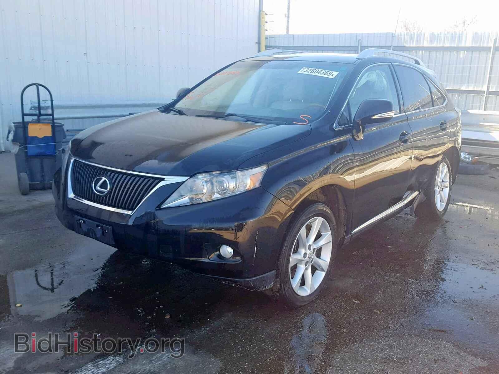 2011 LEXUS RX 350 - VIN: 2T2BK1BA5BC107306 - Фото 2