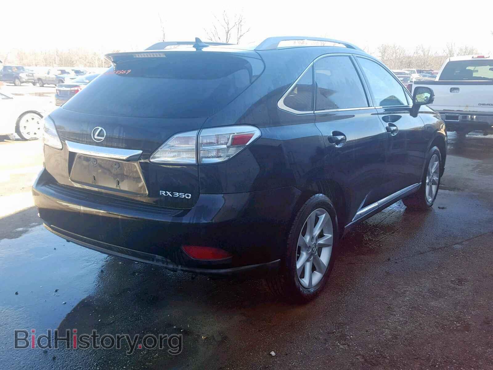 2011 LEXUS RX 350 - VIN: 2T2BK1BA5BC107306 - Фото 4