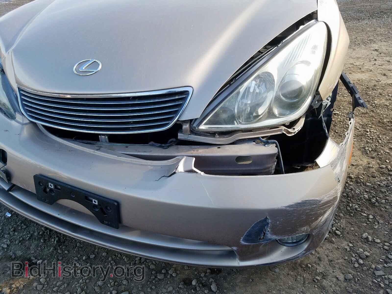 2005 LEXUS ES330 - VIN: JTHBA30G455129257 - Фото 9