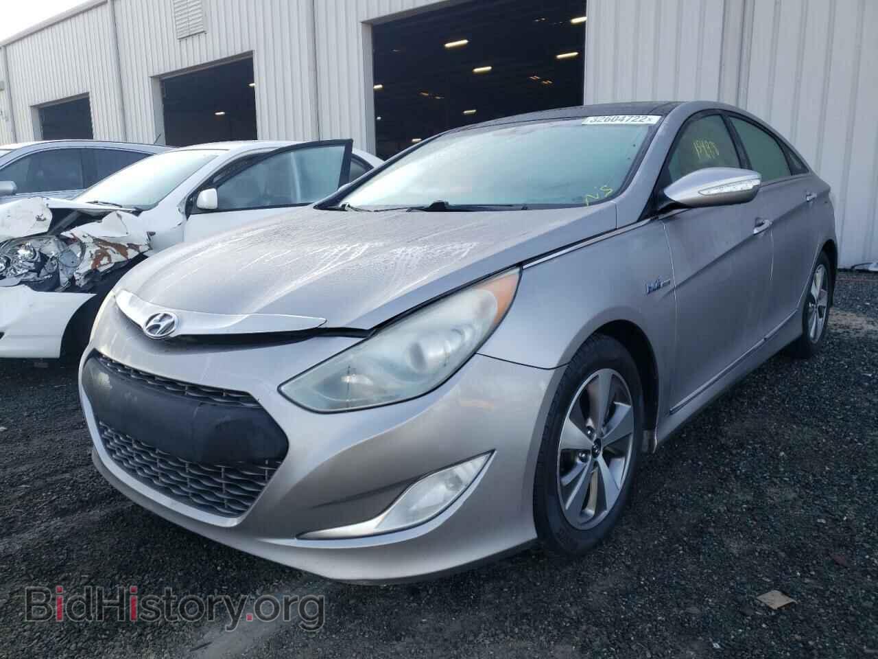 2011 HYUNDAI SONATA - VIN: KMHEC4A43BA008317 - Фото 2