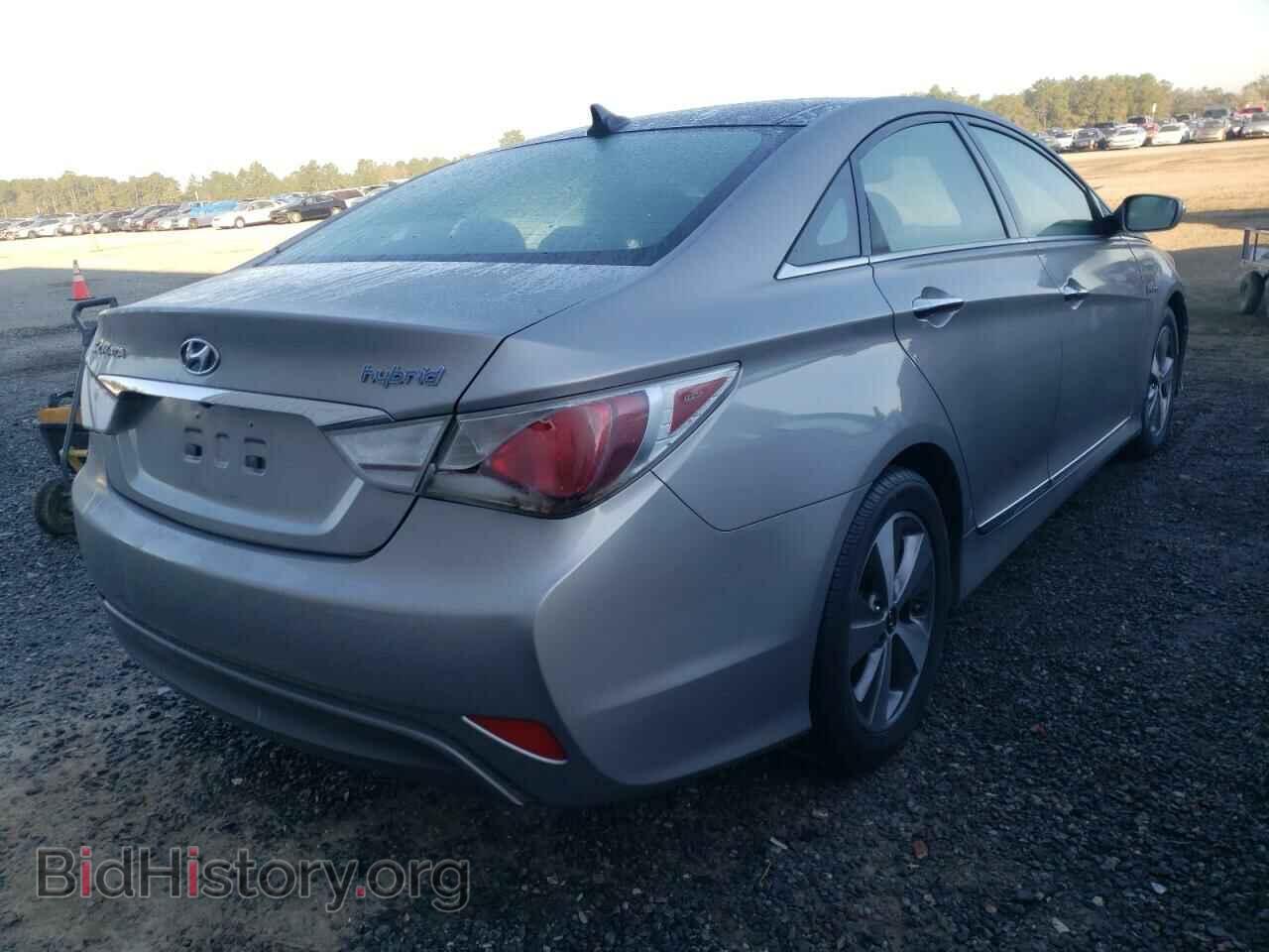 2011 HYUNDAI SONATA - VIN: KMHEC4A43BA008317 - Фото 4