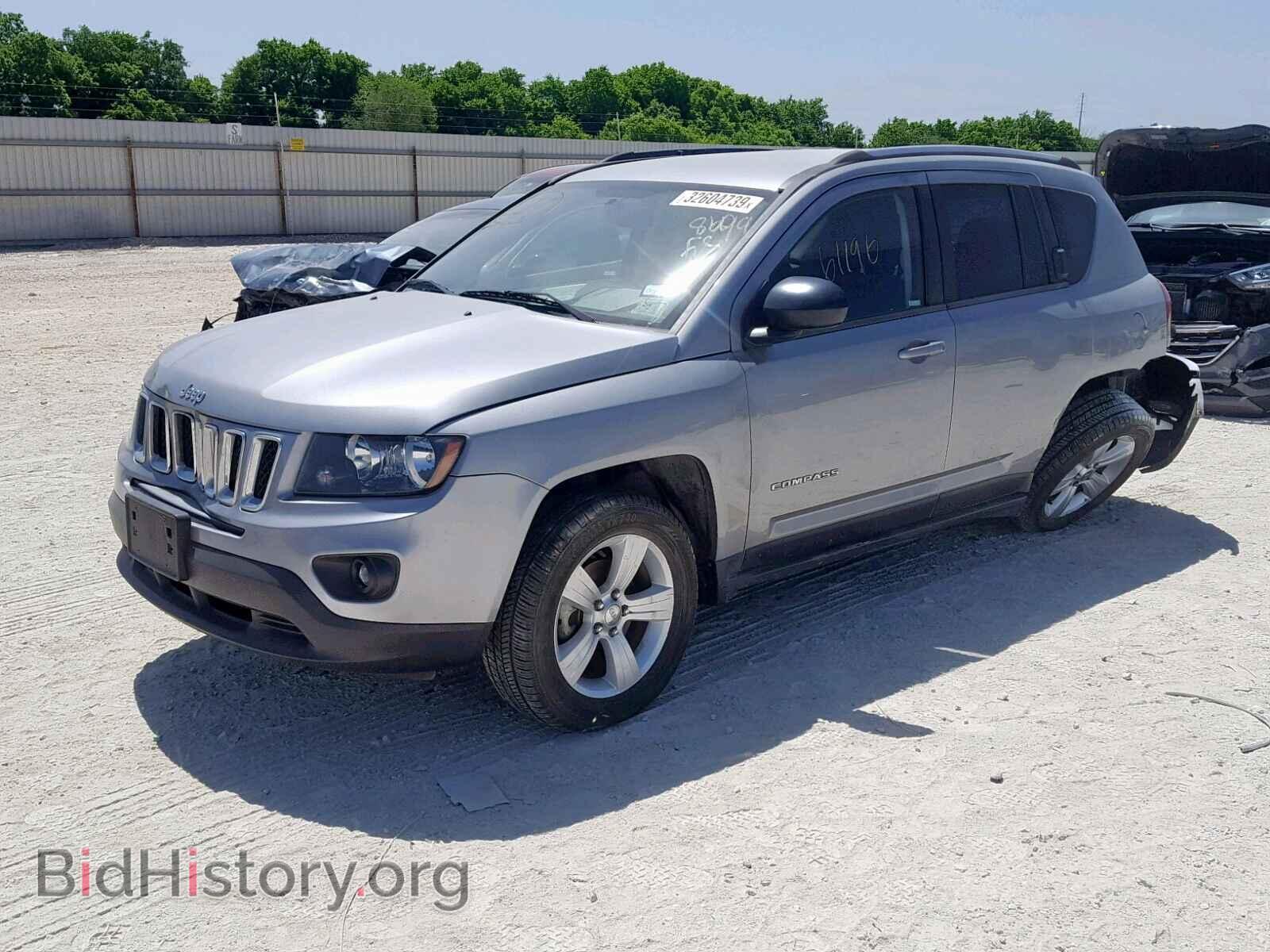 2014 JEEP COMPASS SP - VIN: 1C4NJCBB8ED869965 - Фото 2
