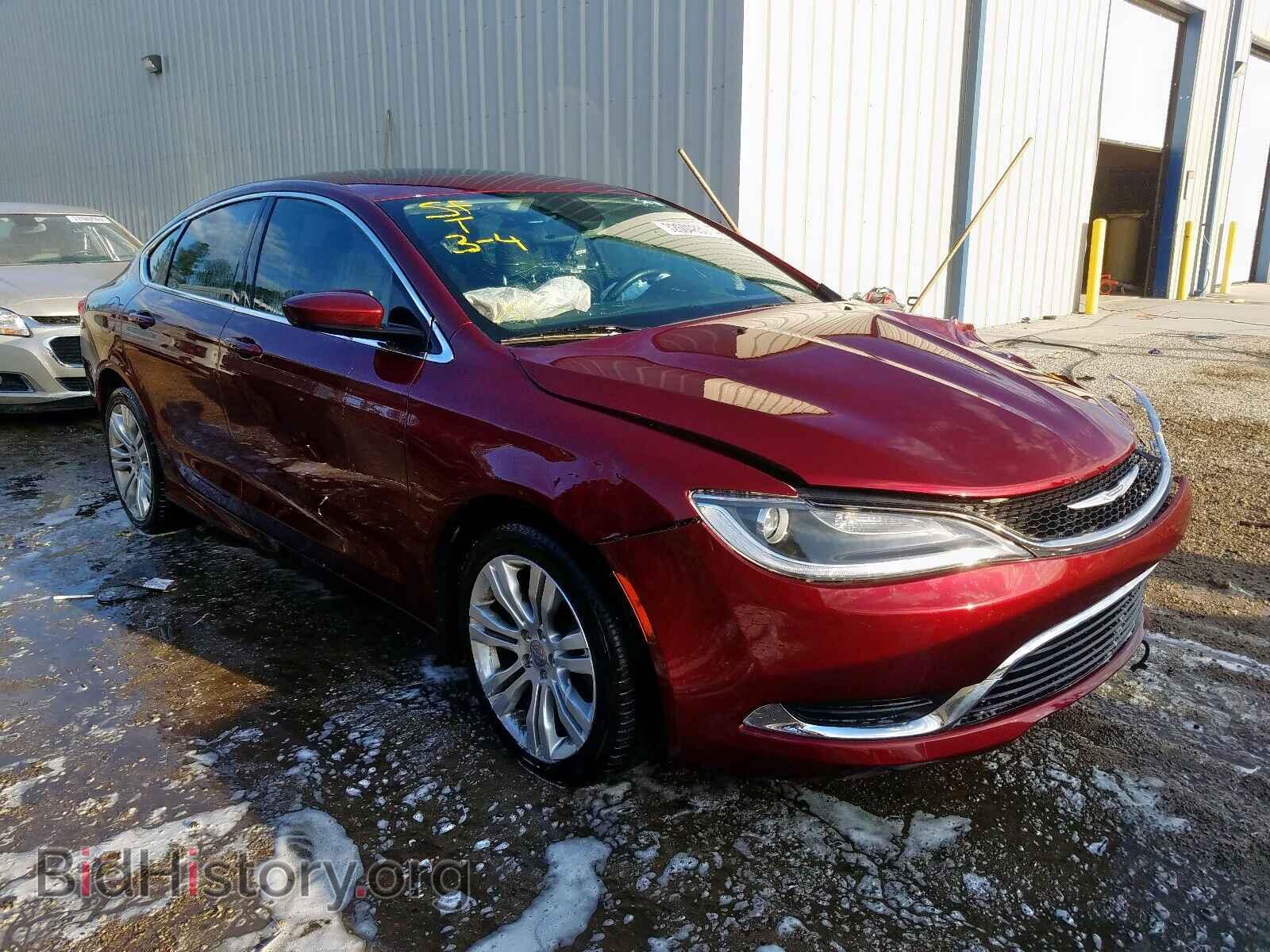 Фотография 1C3CCCAB5GN119458 - CHRYSLER 200 2016
