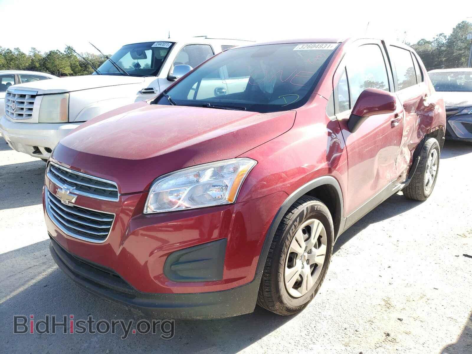 2015 CHEVROLET TRAX - VIN: KL7CJKSB5FB246802 - Фото 2