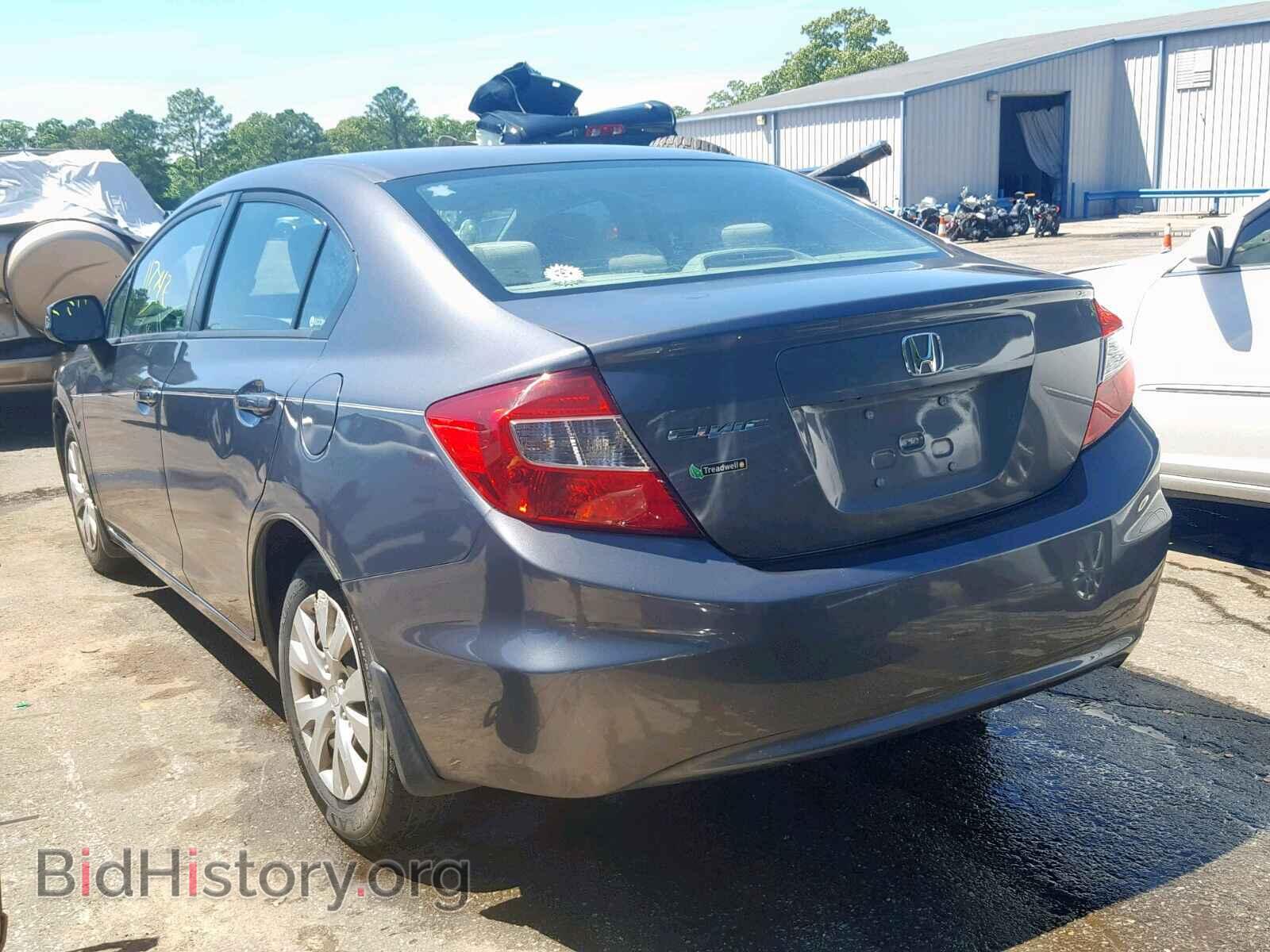 2012 HONDA CIVIC LX - VIN: 2HGFB2F56CH580861 - Фото 3