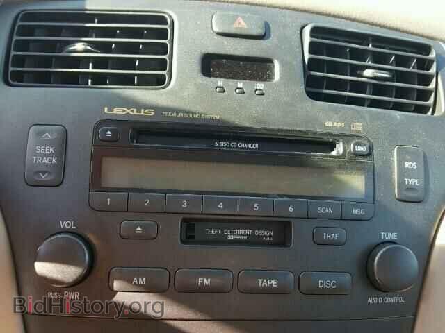 2002 LEXUS ES300 - VIN: JTHBF30G225020549 - Фото 9