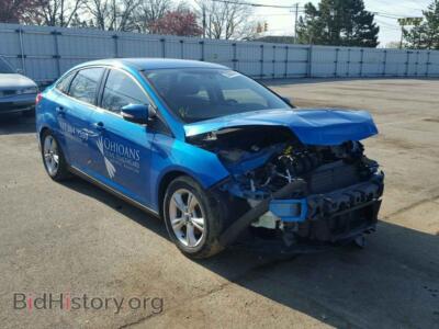 2014 Ford FOCUS Focus SE, синий — VIN 1FADP3F27EL438176, Copart