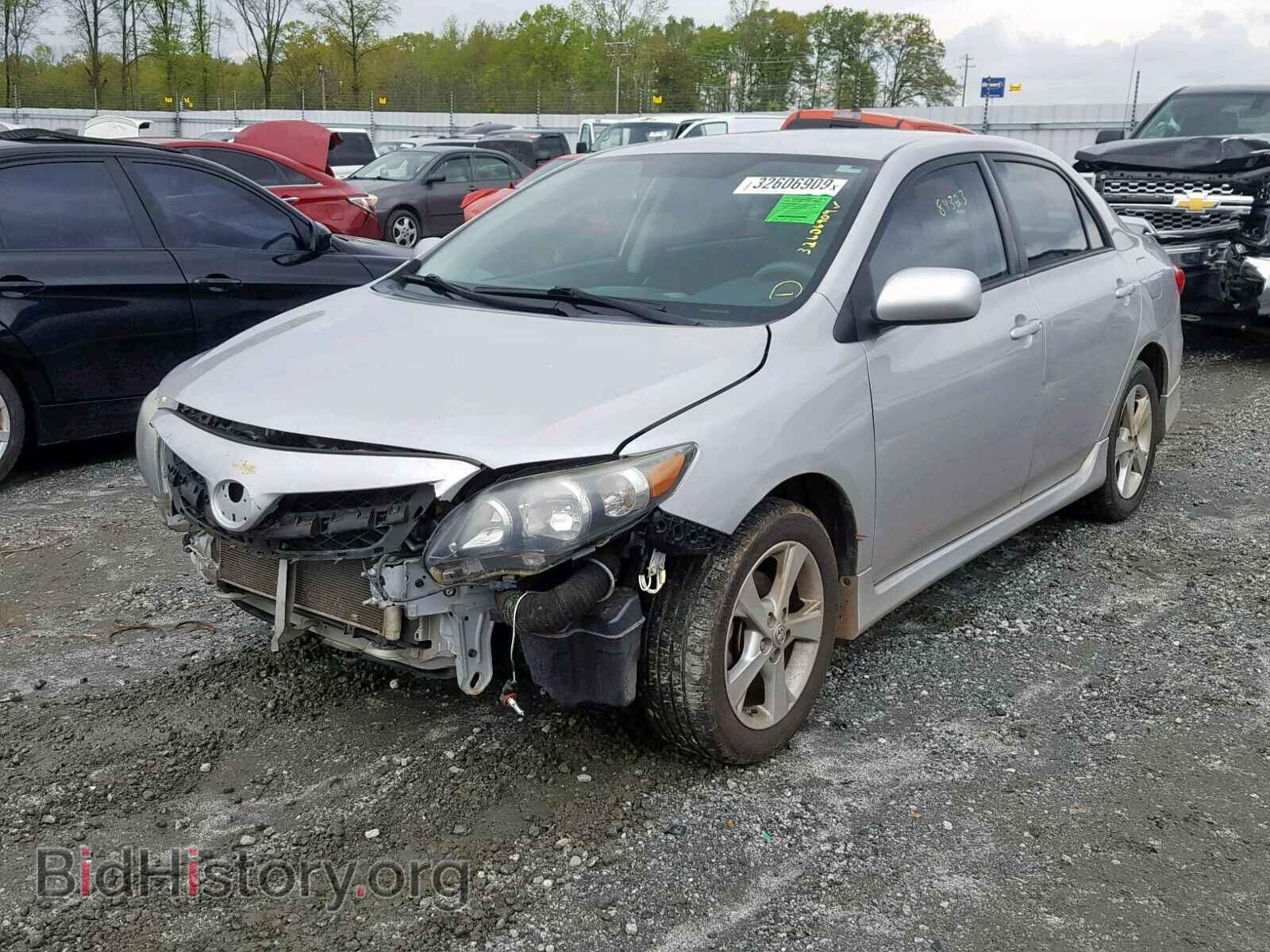 2011 TOYOTA COROLLA BA - VIN: 2T1BU4EE0BC707357 - Фото 2
