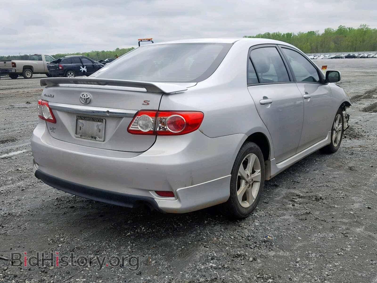 2011 TOYOTA COROLLA BA - VIN: 2T1BU4EE0BC707357 - Фото 4