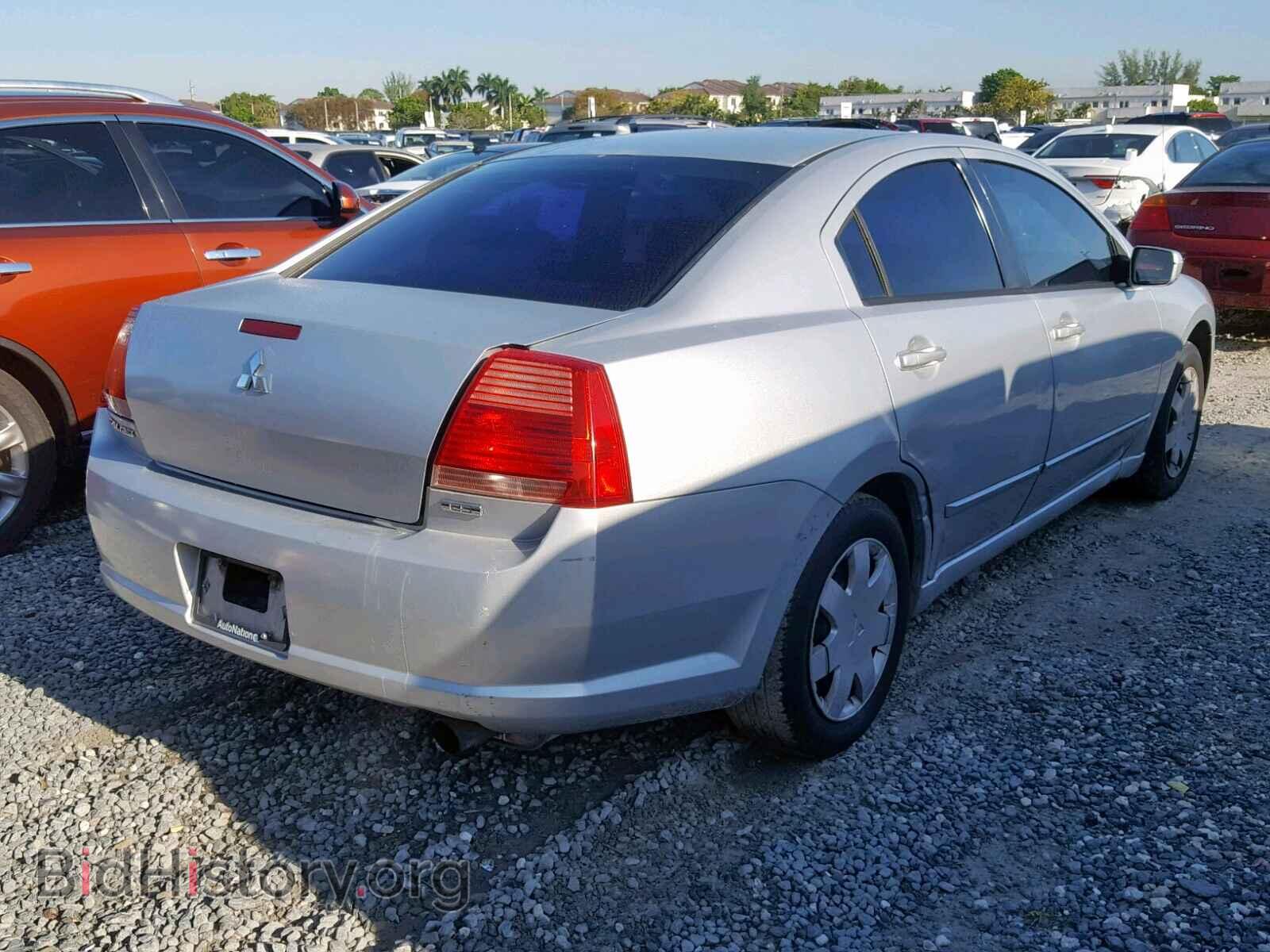 2004 MITSUBISHI GALANT - VIN: 4A3AB36F64E077988 - Фото 4