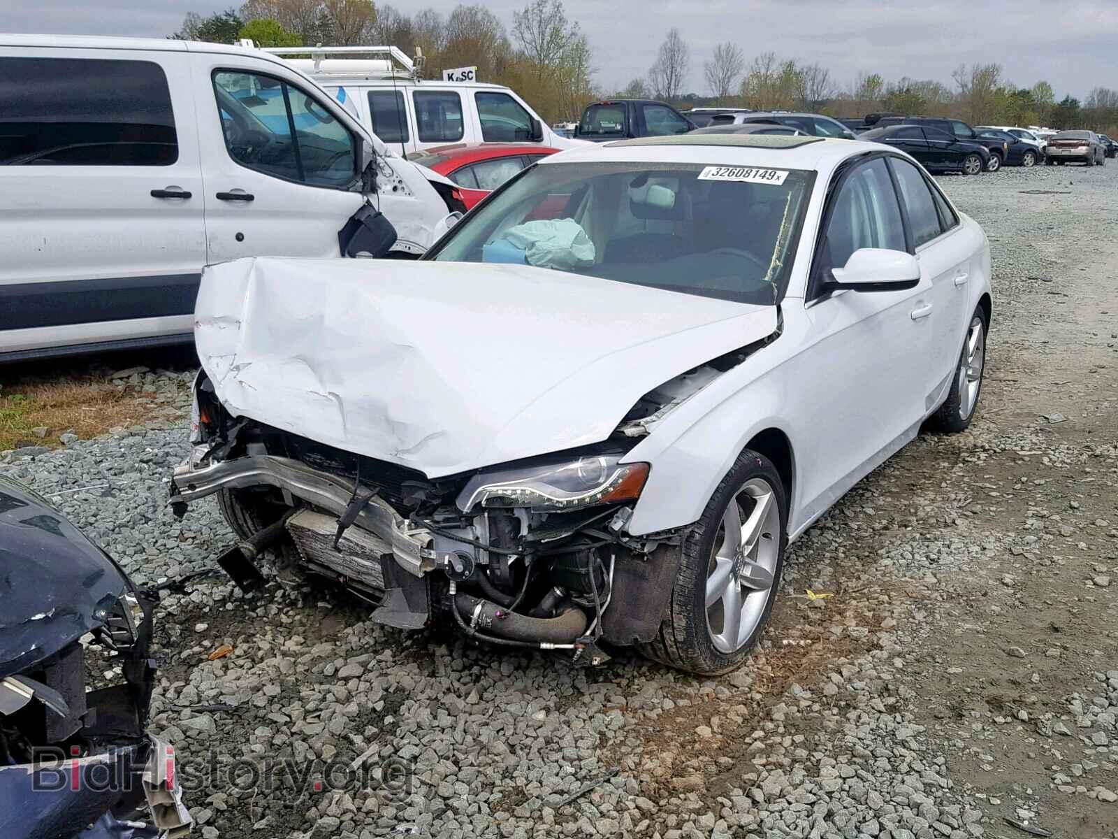 2012 AUDI A4 - VIN: WAUBFAFL3CN013179 - Photo 2
