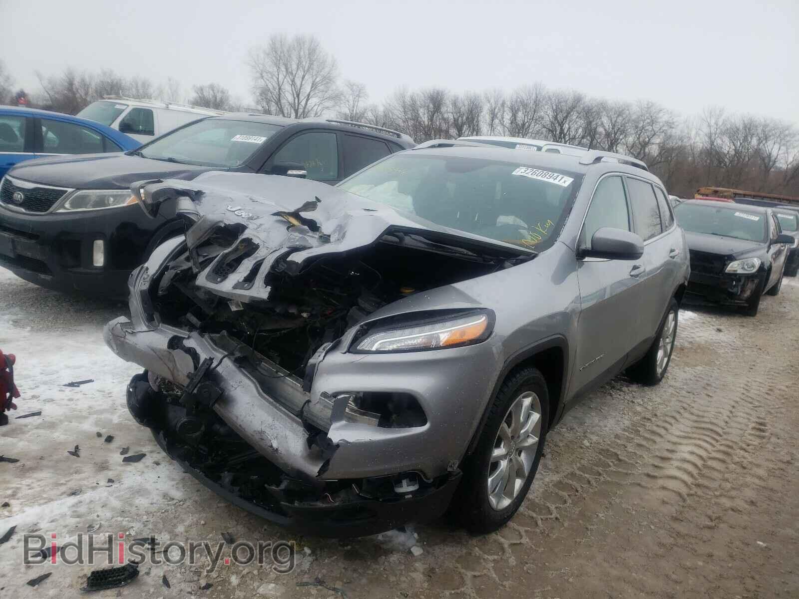 2016 JEEP CHEROKEE - VIN: 1C4PJLDB2GW264367 - Фото 2
