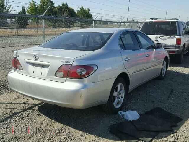 2003 LEXUS ES300 - VIN: JTHBF30G330097980 - Фото 4