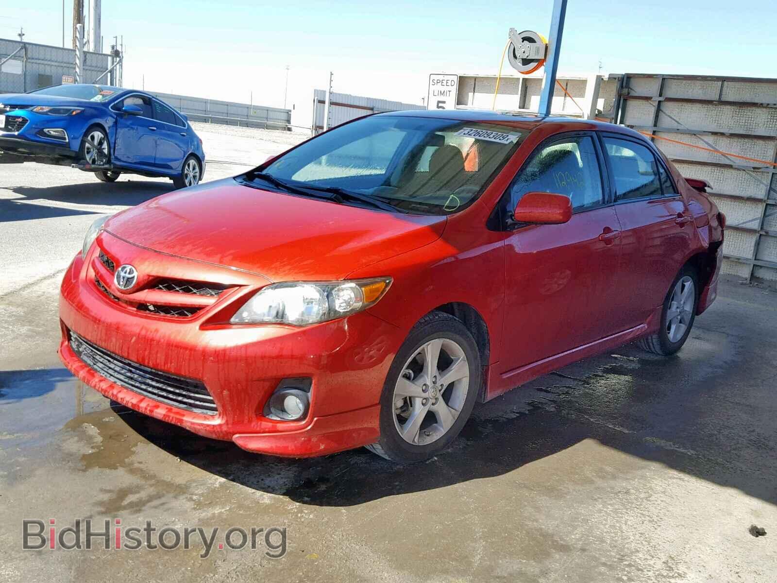 2012 TOYOTA COROLLA BA - VIN: 5YFBU4EE2CP042608 - Фото 2