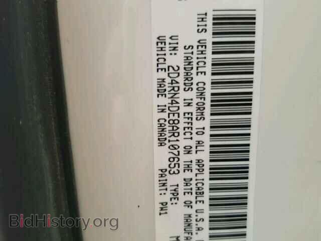 2010 DODGE CARAVAN - VIN: 2D4RN4DE8AR107653 - Фото 10