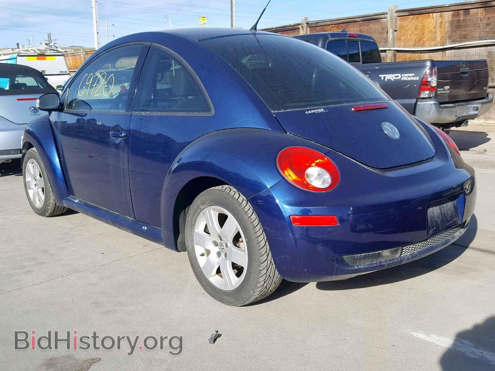 2007 VOLKSWAGEN BEETLE - VIN: 3VWPW31C37M504358 - Фото 3