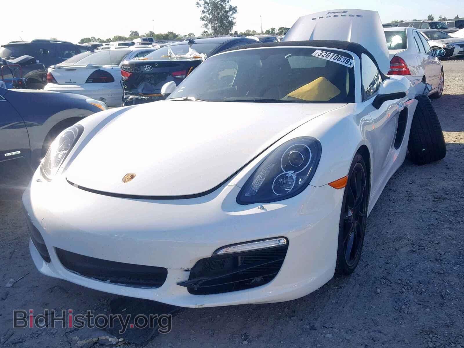 2014 PORSCHE BOXSTER - VIN: WP0CB2A80ES141525 - Фото 2
