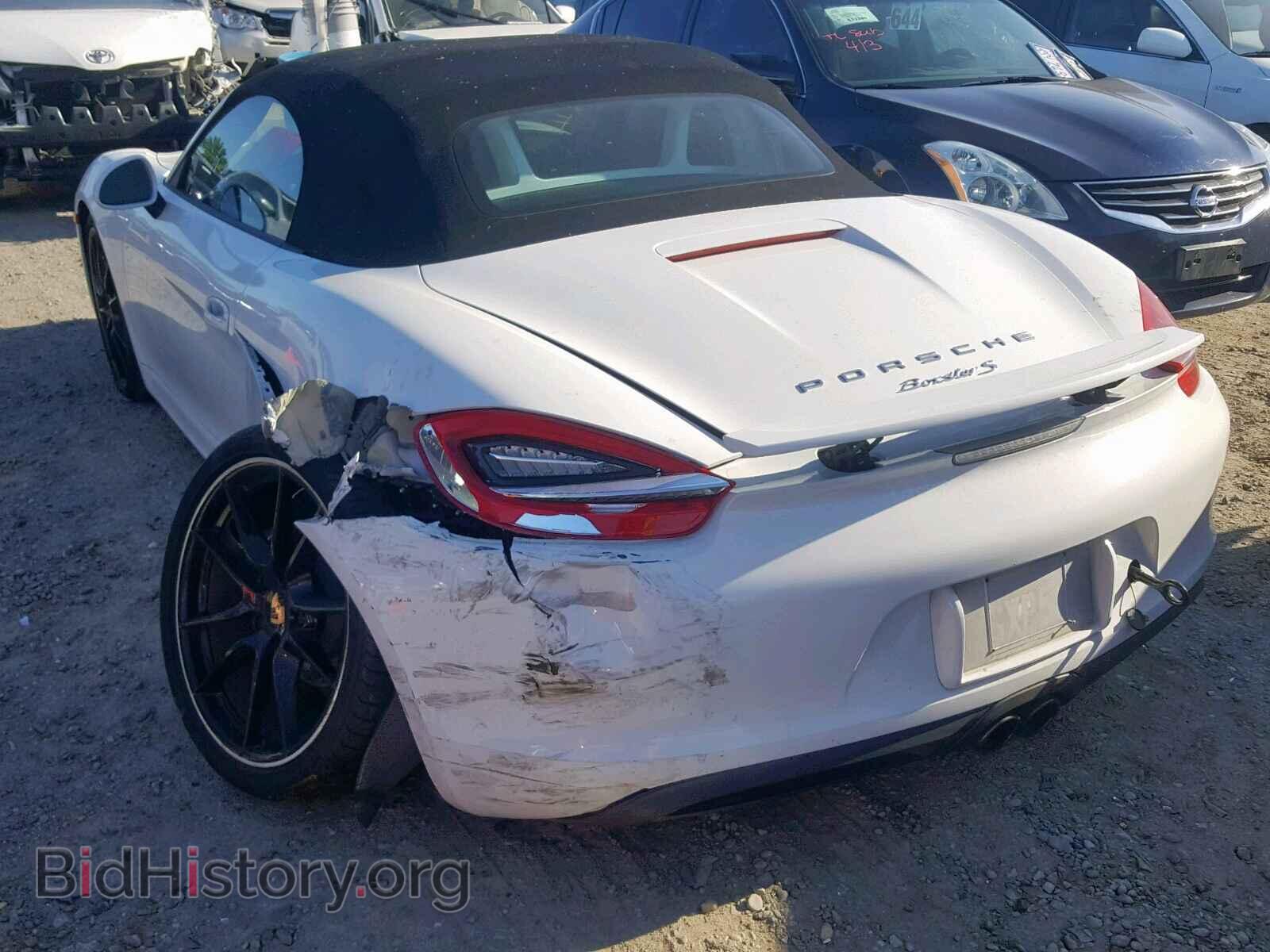 2014 PORSCHE BOXSTER - VIN: WP0CB2A80ES141525 - Фото 3
