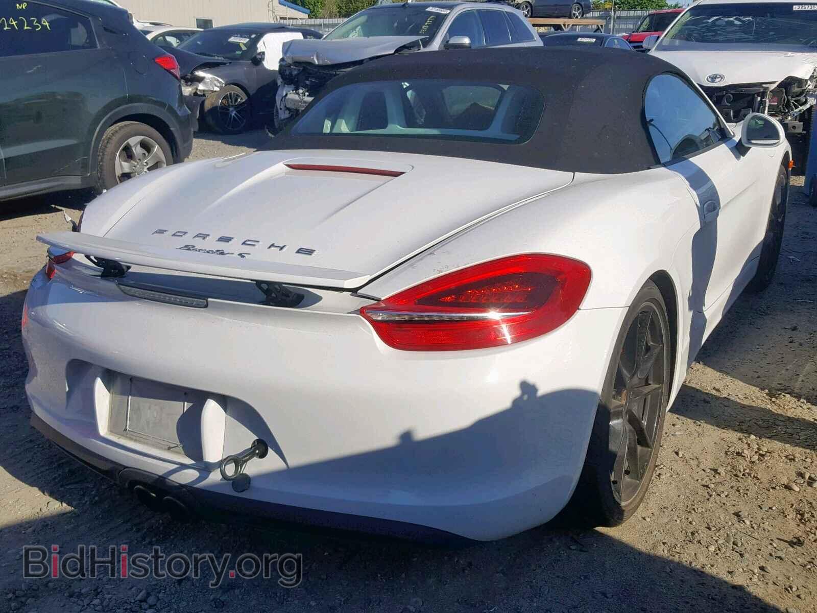 2014 PORSCHE BOXSTER - VIN: WP0CB2A80ES141525 - Фото 4