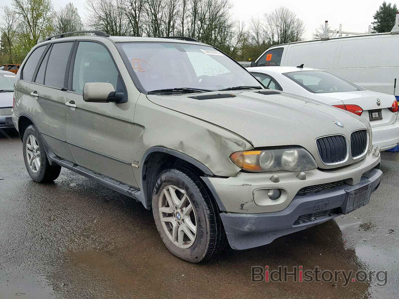 Photo 5UXFA13504LU37634 - BMW X5 2004