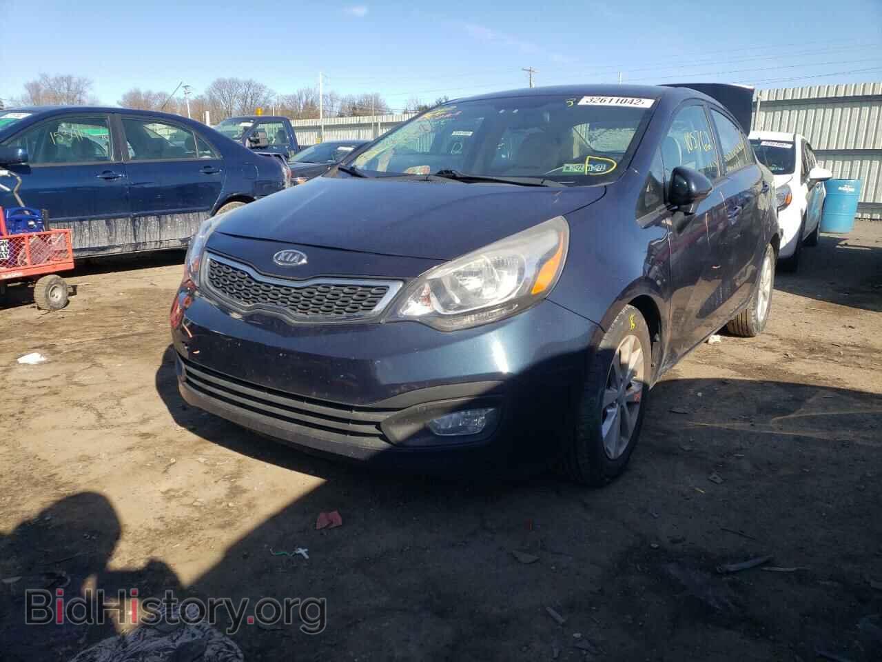 2012 KIA RIO - VIN: KNADN4A38C6050100 - Фото 2