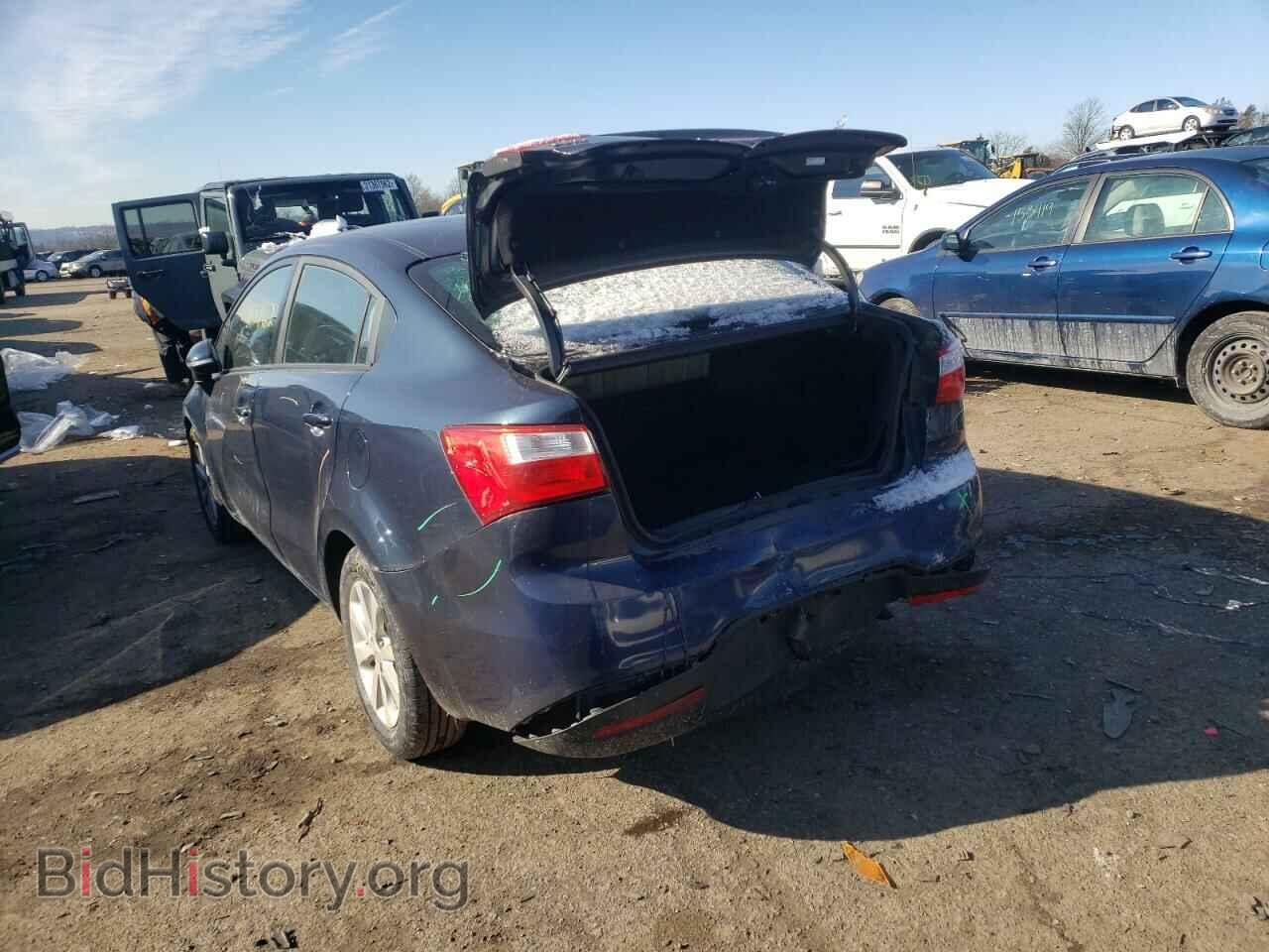 2012 KIA RIO - VIN: KNADN4A38C6050100 - Фото 3
