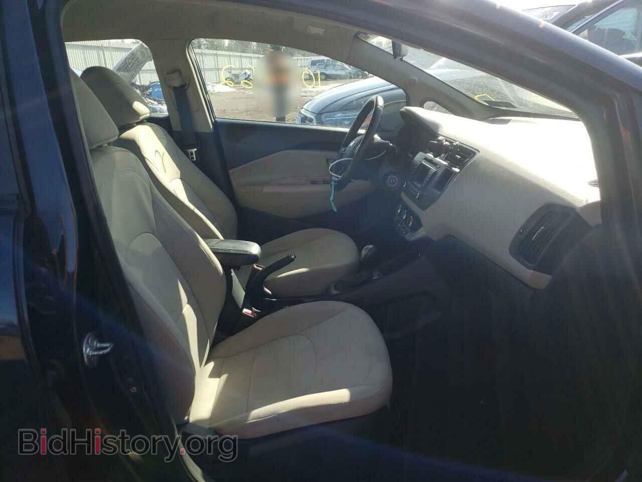 2012 KIA RIO - VIN: KNADN4A38C6050100 - Фото 5