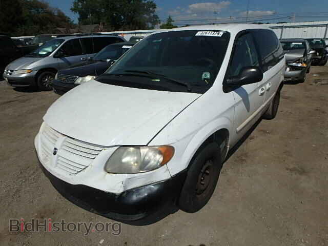 2005 DODGE CARAVAN - VIN: 1D4GP21E85B371454 - Фото 2