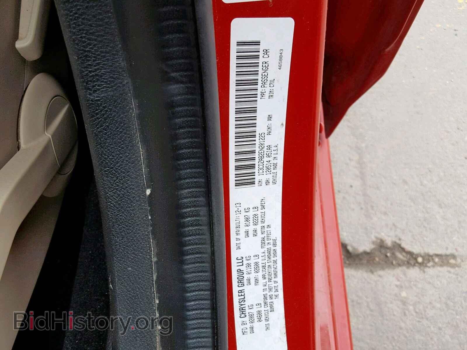 2014 DODGE AVENGER - VIN: 1C3CDZAB2EN201225 - Фото 10
