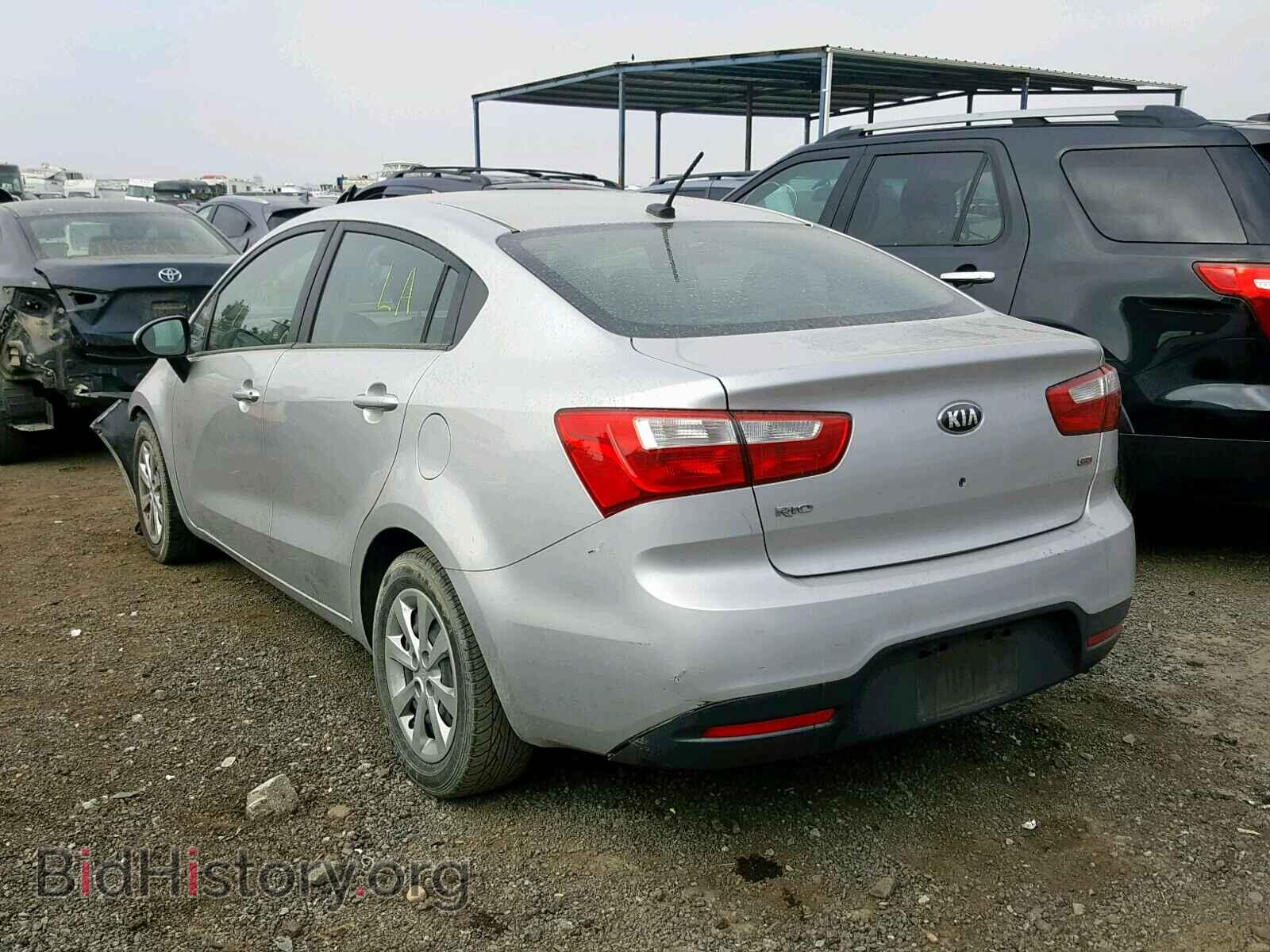 2013 KIA RIO - VIN: KNADM4A30D6244768 - Фото 3