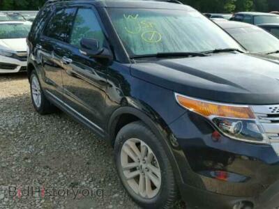 2013 Ford EXPLORER Explorer X, черный — VIN 1FM5K7D86DGB24520, Copart