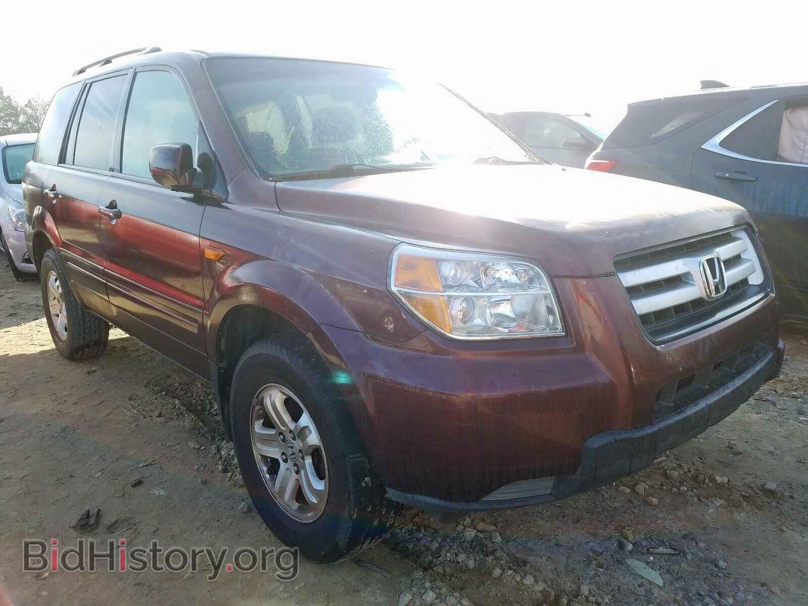 Фотография 5FNYF28278B018947 - HONDA PILOT 2008