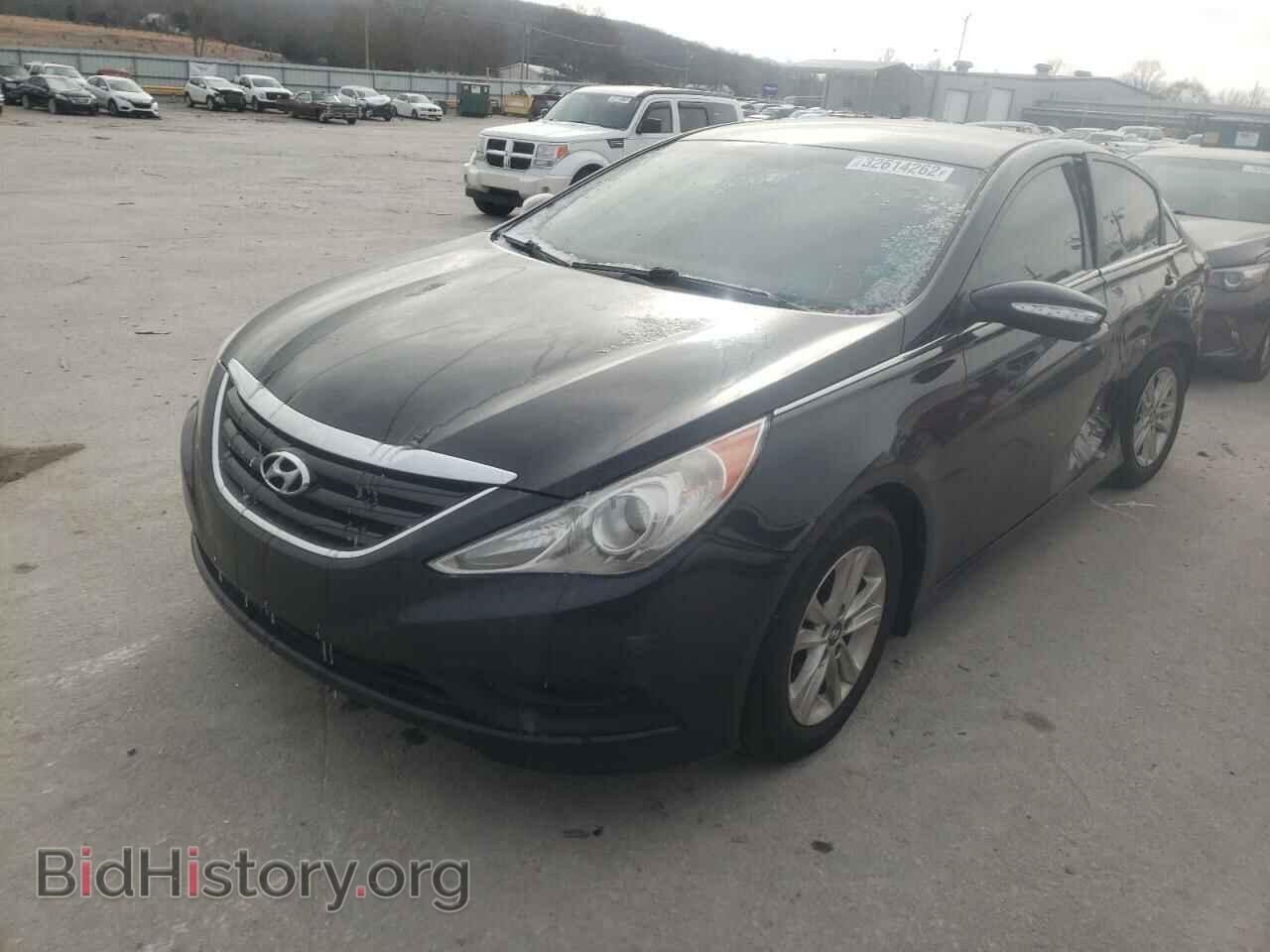 2014 HYUNDAI SONATA - VIN: 5NPEB4AC1EH832747 - Фото 2