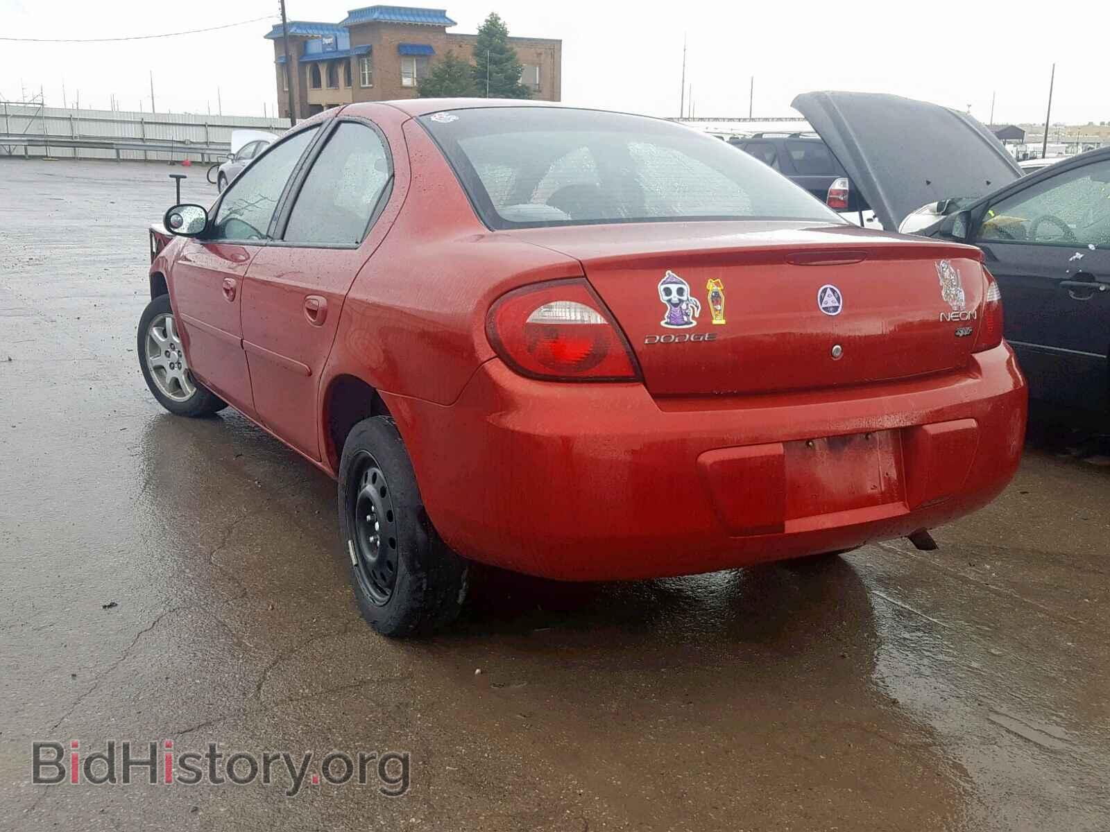 2005 DODGE NEON - VIN: 1B3ES56C15D174434 - Фото 3