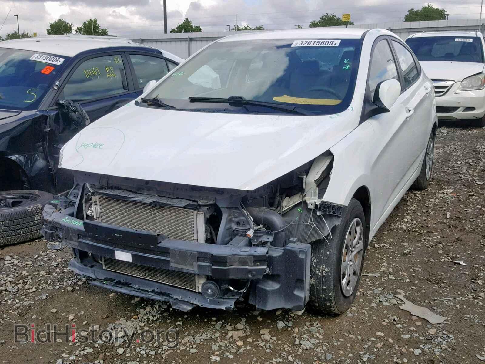 2013 HYUNDAI ACCENT - VIN: KMHCT4AE3DU438687 - Фото 2