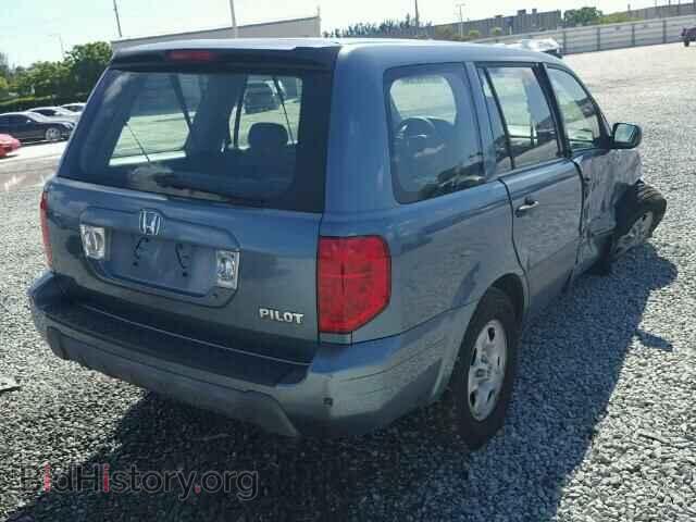 2005 HONDA PILOT - VIN: 2HKYF18155H552740 - Фото 4