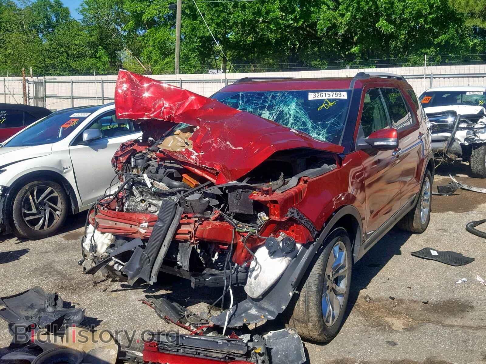 2014 FORD EXPLORER L - VIN: 1FM5K8F89EGA03971 - Фото 2