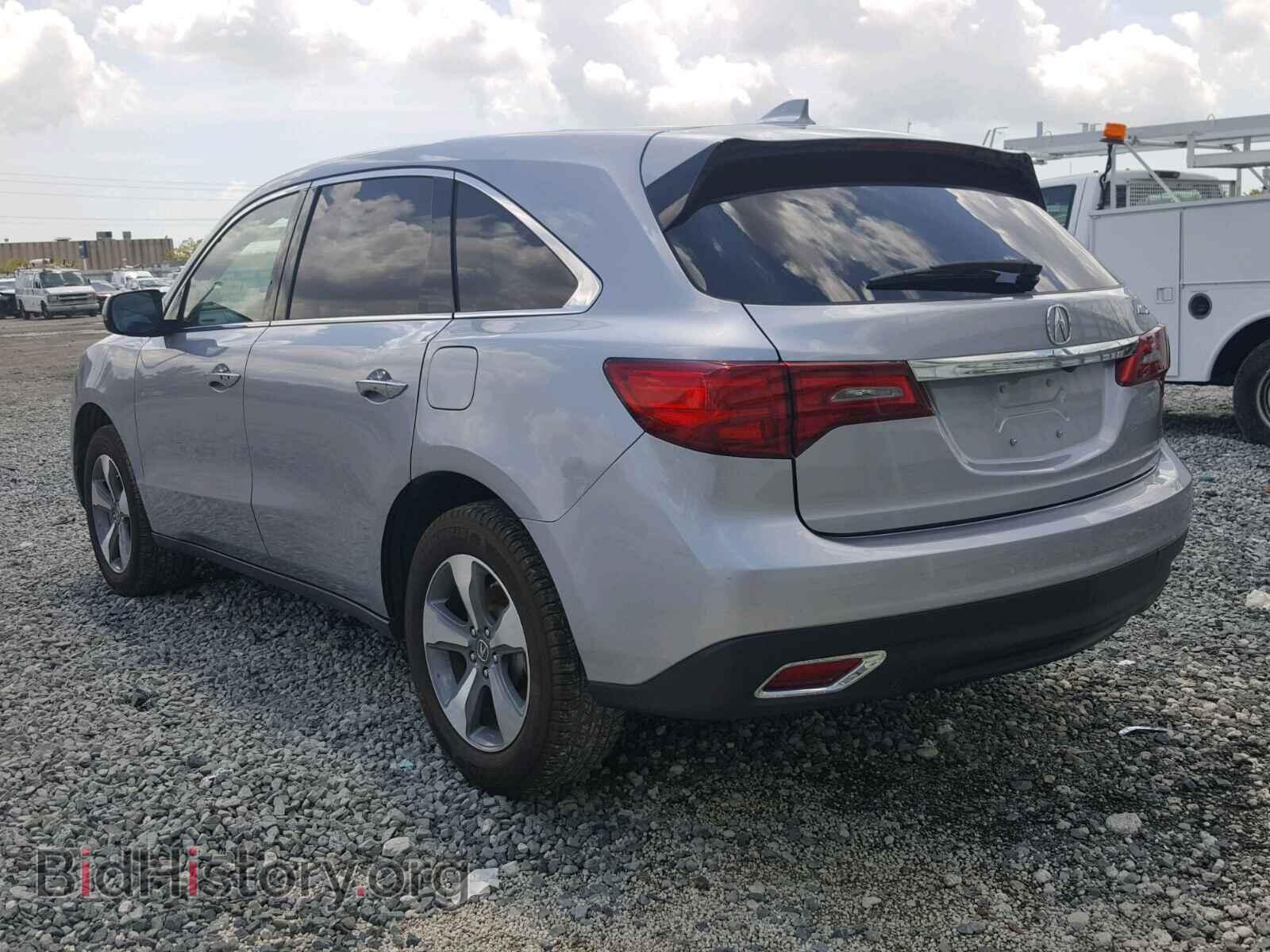 2016 ACURA MDX - VIN: 5FRYD3H27GB012297 - Фото 3