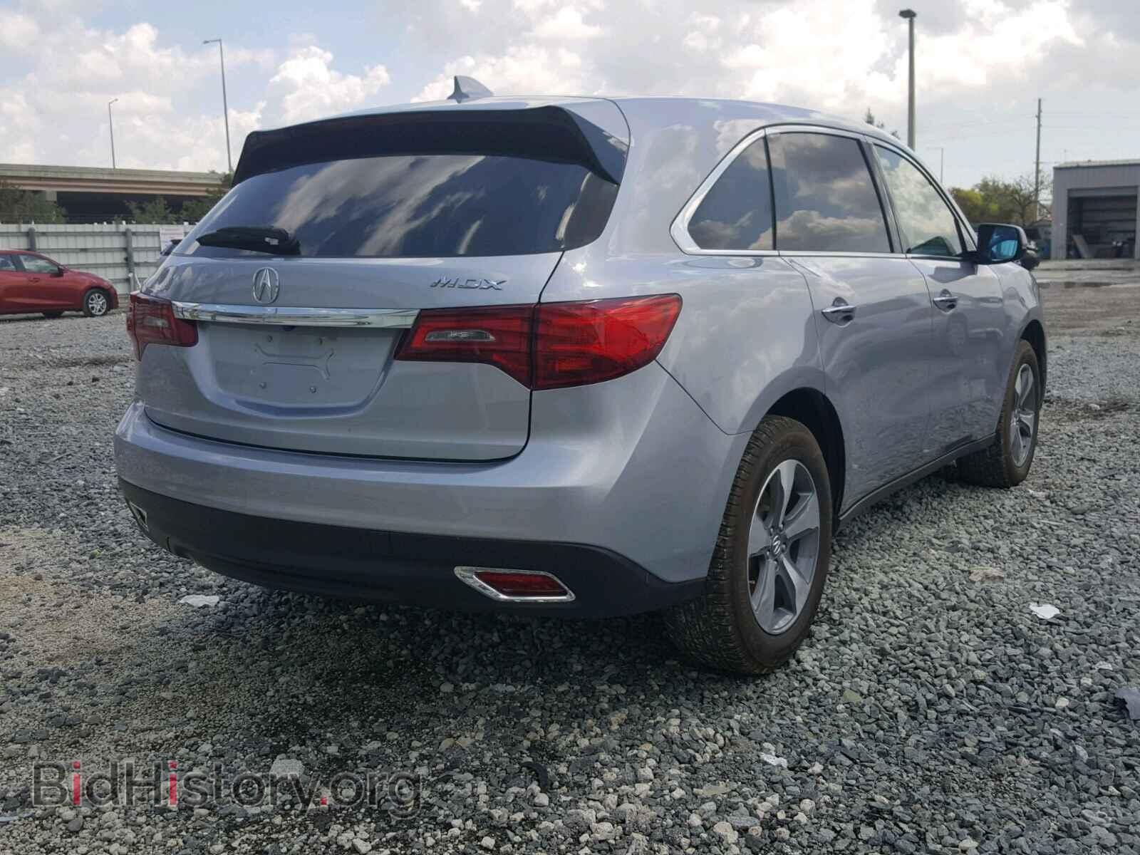 2016 ACURA MDX - VIN: 5FRYD3H27GB012297 - Фото 4