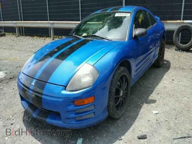 2002 MITSUBISHI ECLIPSE - VIN: 4A3AC34G62E070464 - Фото 2