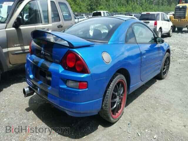 2002 MITSUBISHI ECLIPSE - VIN: 4A3AC34G62E070464 - Фото 4