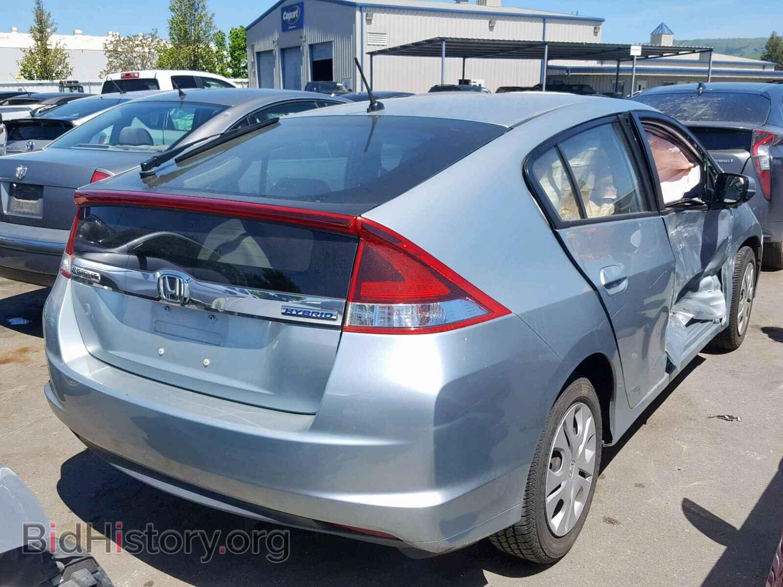 2012 HONDA INSIGHT - VIN: JHMZE2H57CS003098 - Фото 4