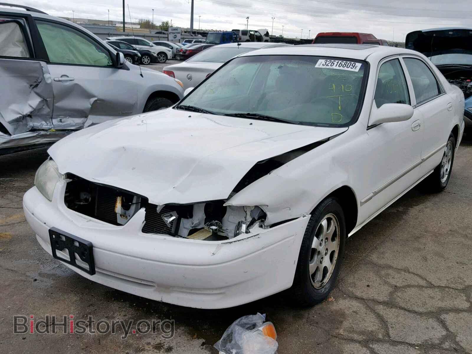 2001 MAZDA 626 - VIN: 1YVGF22C015245895 - Фото 2
