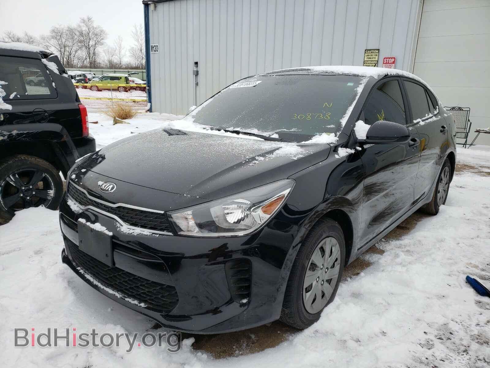 2020 KIA RIO - VIN: 3KPA24AD9LE308738 - Фото 2