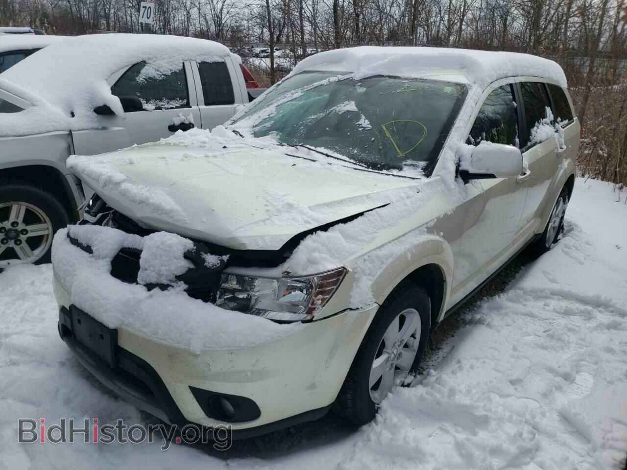 2012 DODGE JOURNEY - VIN: 3C4PDCBG6CT296681 - Фото 2