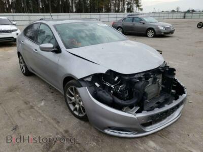 2015 Dodge DART Dart SXT, серебристый — VIN 1C3CDFBB6FD173708, Copart