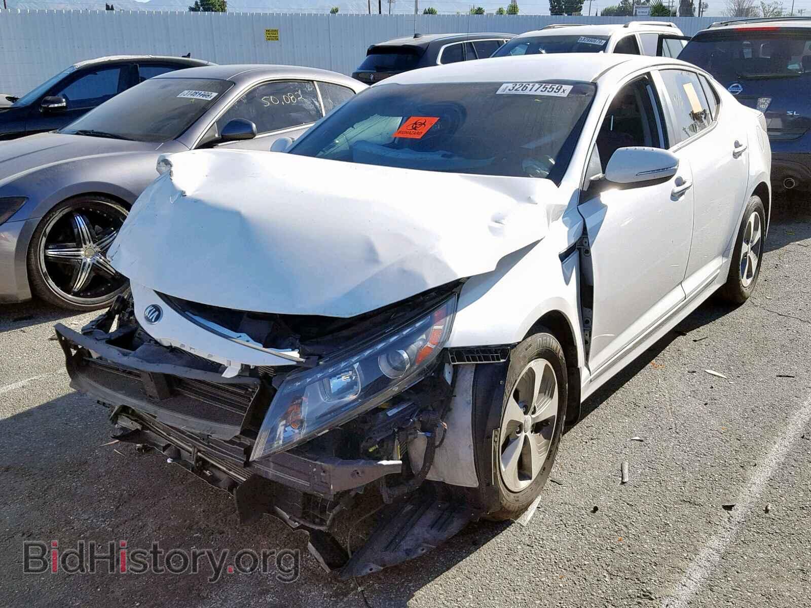 2015 KIA OPTIMA HYB - VIN: KNAGM4AD7F5080319 - Фото 2