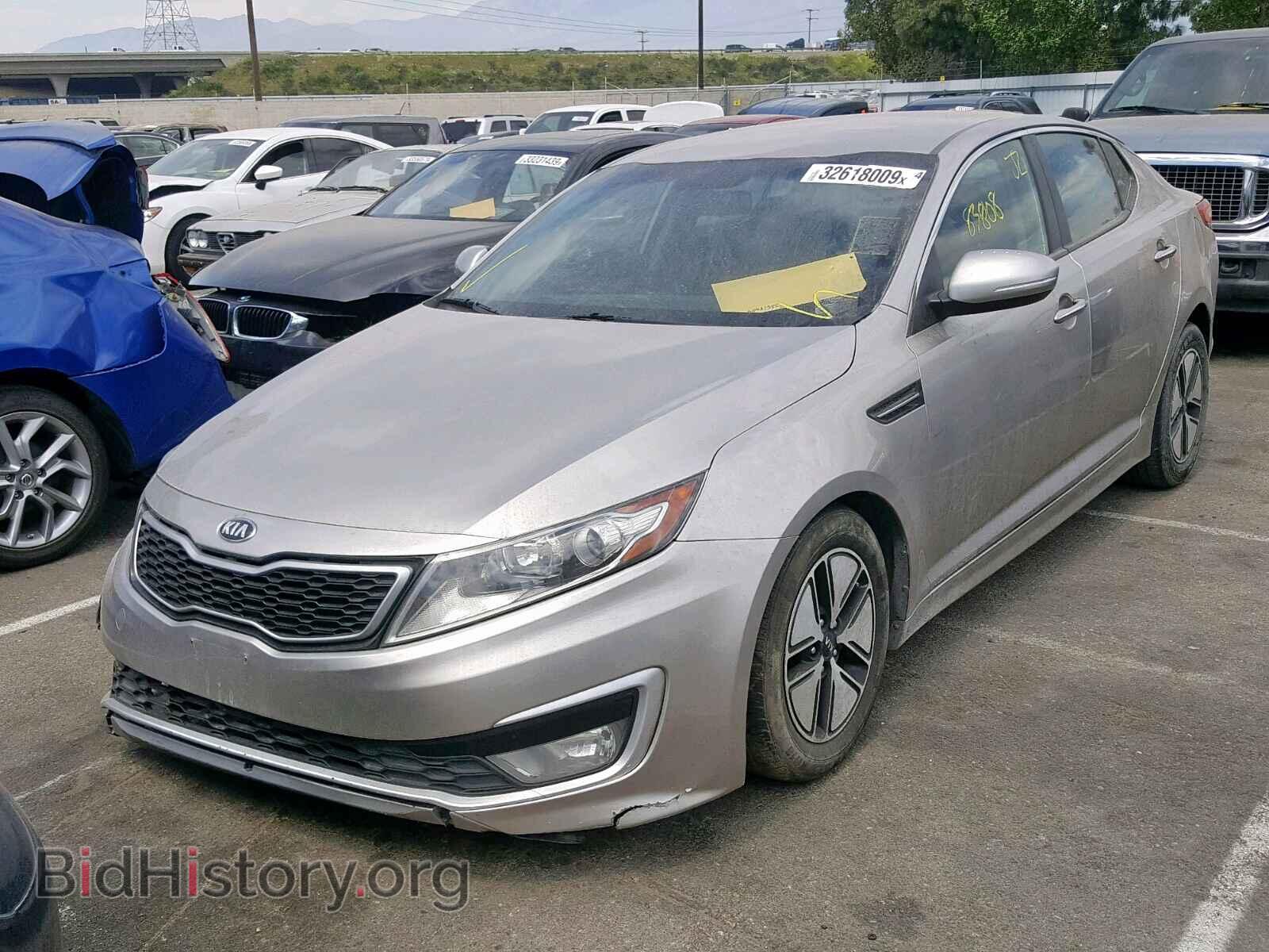 2012 KIA OPTIMA HYB - VIN: KNAGM4AD5C5035178 - Photo 2